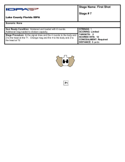 First Shots - Lake County IDPA