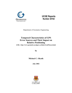 Temporal Characteristics of GPS Error Sources and Their Impact on