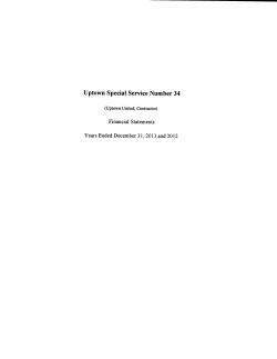 Uptown Special Service Number 34