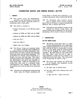 Connecting Blocks and Wiring Blocks-88-Type