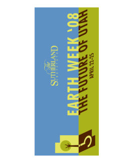 EarthW eek 2008: The Future of Utah