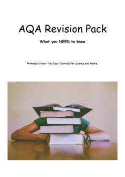 AQA-revision-pack Science