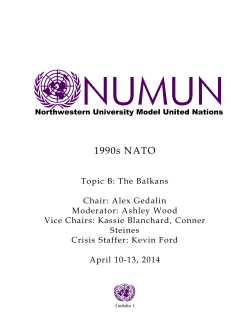 1990s NATO Topic B