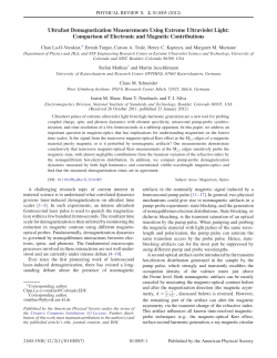 Comparison of Electronic and Magnetic Contributions
