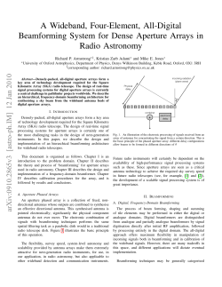 A Wideband, Four-Element, All-Digital