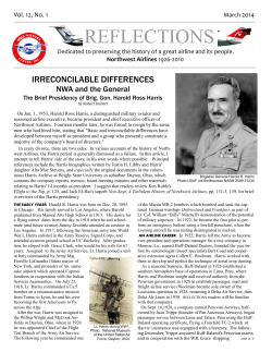 March 2014 - NWA History Centre