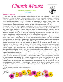 News - Northwest Community Church