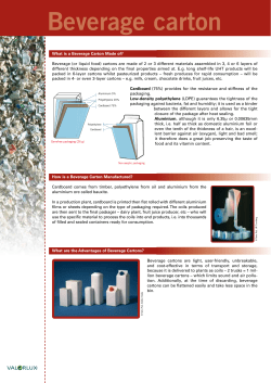 Beverage carton