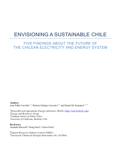 NRDC: Envisioning a Sustainable Chile