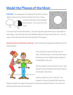 Phases of the Moon model