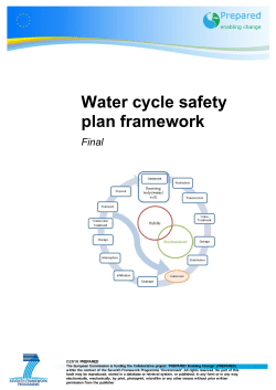 D2.1.4 Water cycle safety plan framework
