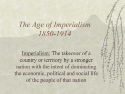 Imperialism in Africa