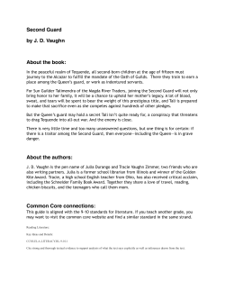 Second Guard Teacher Guide