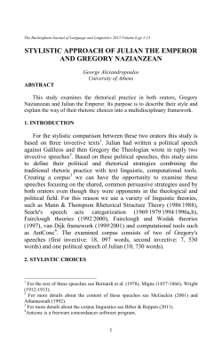 Adjusting the Paradigm: A Theme