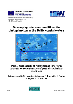 CHARM-Phytoplankton Reference