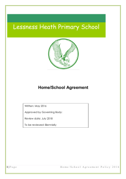 The Pilgrim School - Lessness Heath Primary School