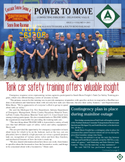 Tank car safety training offers valuable insight