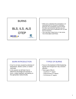 BLS, ILS, ALS OTEP - INHS Health Training