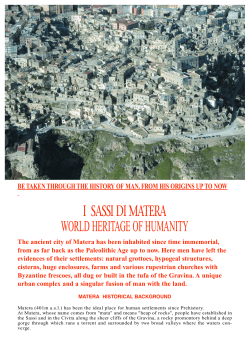 Matera testo Ing - Turismo e benessere online