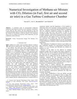 Numerical Investigation of Methane-air Mixture with CO2 Dilution (in