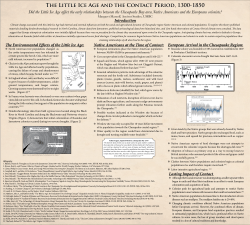 The Little Ice Age and the Contact Period, 1300