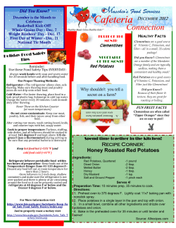 Clementines Red Potatoes