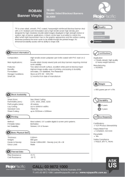 Specifications