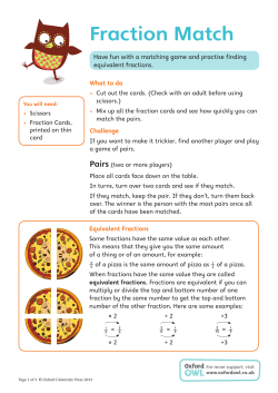 Fraction Match