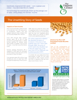 The Unsettling Story of Seeds