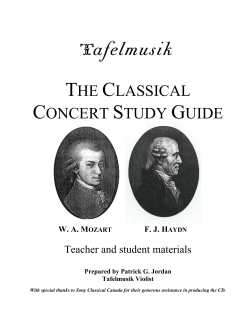 The Classical Period