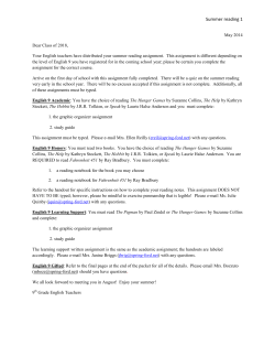 Summer reading 1 - Spring