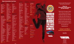 Map Brochure - Riverside Transit Agency