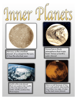 Mercury is the smallest planet. It is closest to the sun. It has the