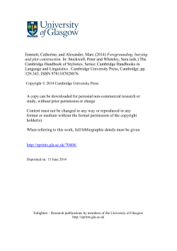 Text - Enlighten: Publications