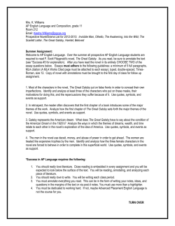 Mrs. K. Williams AP English Language and Composition