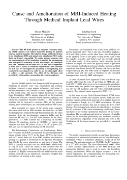 Cause and Amelioration of MRI-Induced Heating Through Medical