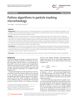 Python algorithms in particle tracking microrheology | SpringerLink