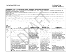 English 9B-Steinbeck - Spring Lake Public Schools