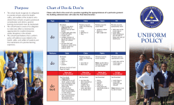 uniform policy - Pottstown School District