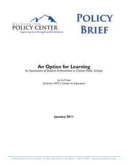 An Option for Learning: An Assessment of Student Achievement in