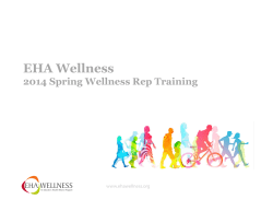 EHA Spring Training PowerPoint