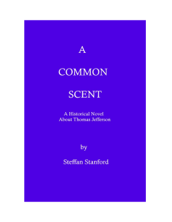 A Common Scent (A Historical Novel about Thomas Jefferson