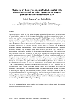 Improved local atmospheric simulations by a coupled land