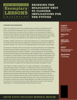 Lesson Plan PDF - United States Holocaust Memorial Museum