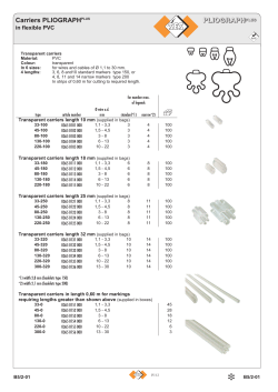 PLIOGRAPH Carriers PLIOGRAPHPLUS - ses