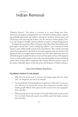Indian Removal - Zinn Education Project