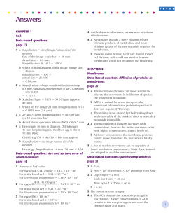 Answers - IB-Biology2010-12