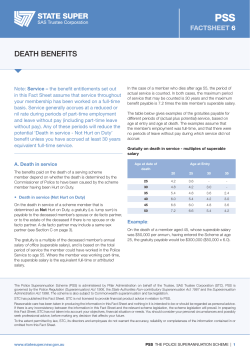 Death Benefits