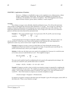 Chapter 9 CHAPTER 9 - Math and Computer Science Department