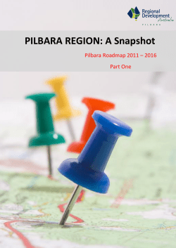 PILBARA REGION: A Snapshot